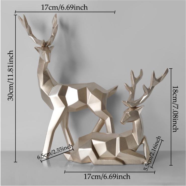 Deer Sculpture - Home Decor