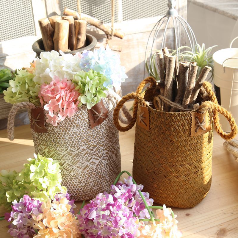 Hand Woven - Flower Basket
